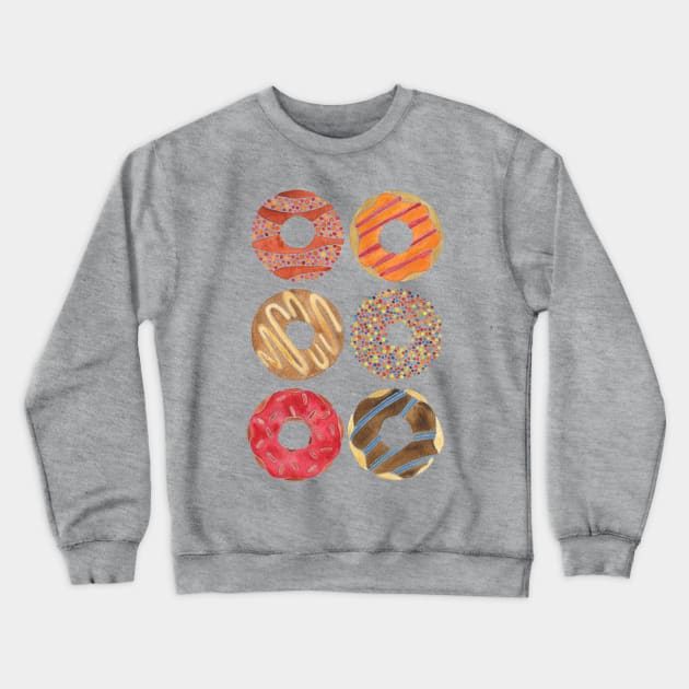 Donuts Crewneck Sweatshirt by CatCoq